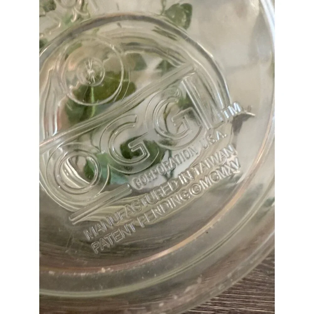 Oggi Clear Clamp Storage Jar with Lid